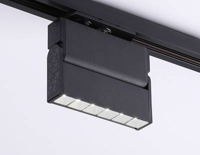 Светильник светодиодный трековый GL6814 BK черный LED 6W 4200K 24° 115*22*87