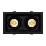 Светильник MS-VORTEX-BUILT-S210x117-2x20W Day4000 (BK-BK, 40 deg, 230V) (Arlight, IP20 Металл, 5 лет)