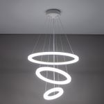 Citilux Электрон Смарт CL710A104S Умная люстра подвесная Белая