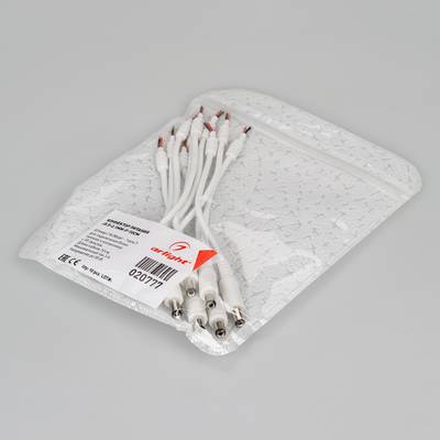 Коннектор питания J5.5-2.1mm-F-10cm (Arlight, -)