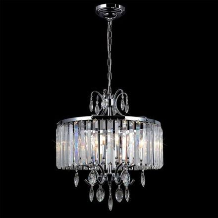 Citilux Инга CL335161 Люстра подвесная хрустальная Хром