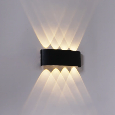 86834-9.2-008KT LED8*1W BK светильник настенный Reluce, LEDх8*1W
