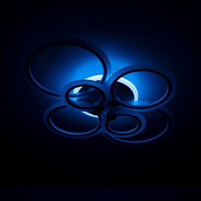 Citilux Сента CL237B160E RGB Люстра с пультом Белая