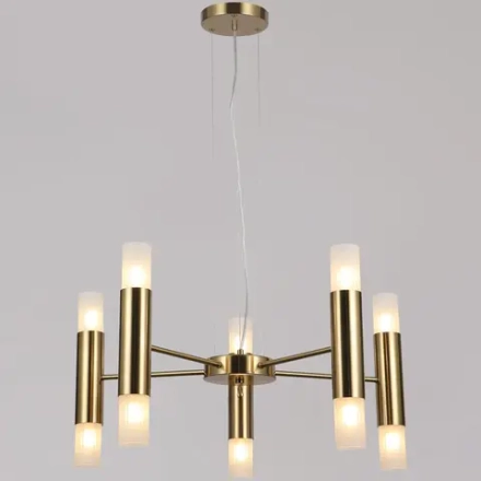 IL0314-10P-79 BRASS светильник потолочный ILLUMICO, E14х10