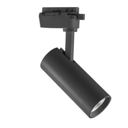 228247 Светильник для 1-фазного трека VOLTA LED 20W 1900LM 24G ЧЕРНЫЙ 4000K IP20