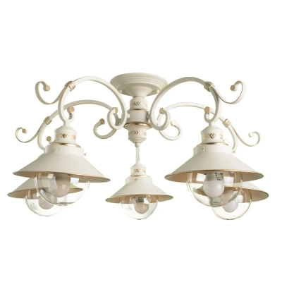Потолочная люстра Arte Lamp GRAZIOSO A4577PL-5WG, 5хE27