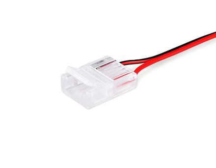 Соединитель гибкий односторонний COB 12/24V для лент 12mm GS7378 (2 конт.) (10шт. в комплекте)