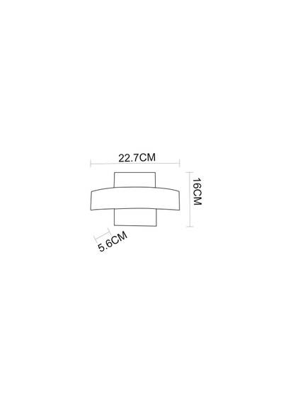 Декоративная подсветка Arte Lamp CROCE A1444AP-1BK, LED
