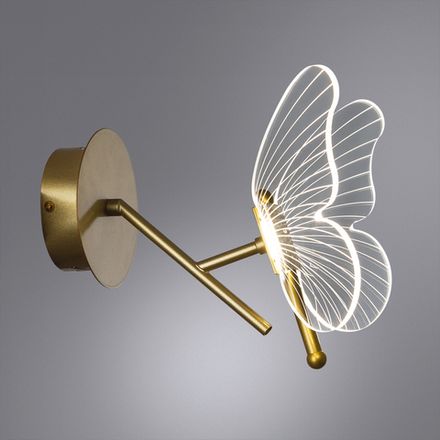 Настенный светильник Arte Lamp DARCY A2187AP-1GO, 1хLED