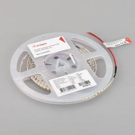 Лента RT-A160-5mm 24V Warm2700 (15 W/m, IP20, 5m) (Arlight, CRI>95)