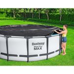 Тент для бассейнов солнценагревательный d366 см 58242 Bestway