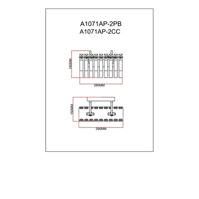 Настенный светильник Arte Lamp MAYOTTE A1071AP-2CC, 2хG9