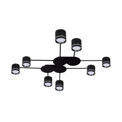 Потолочная люстра Arte Lamp LEGACY A8024PL-8BK, 8хGX53