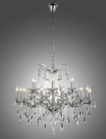 Подвесная люстра Dio DArte Elite Cristallo E 1.1.18.600 N