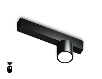 Светильник светодиодный диммируемый для шинопровода Magnetic 220V GL1242 BK черный IP20 7W 3000K-6400K 24° D75*85 (Без ПДУ)