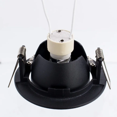 Точечный встраиваемый светильник Arte Lamp ACCENTO A4009PL-1BK, 1хGU10