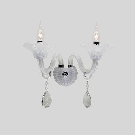 Citilux Ирида CL351320 Бра стеклянное Белое