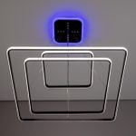 Citilux Неон Смарт CL731AK115E Умная подвесная люстра Венге