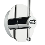 803543 Бра PENTOLA 1х25W G9 ХРОМ/ЯНТАРЬ Lightstar