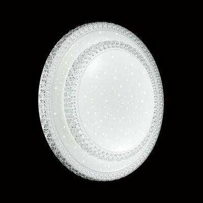 2041/EL PALE SN 144 Светильник пластик/белый/прозрачный LED 72Вт 3000-6300K D450 IP43 пульт ДУ FLOORS