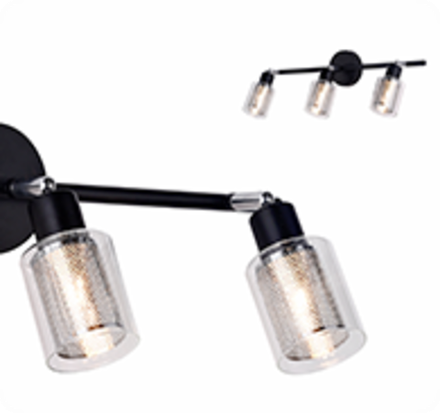 Спот Escada 1115/3A G9*40W Black/Chrome