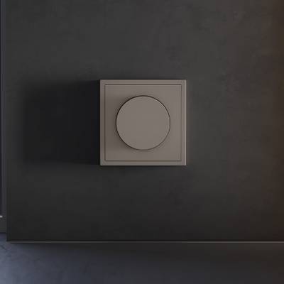 VLS002014 Накладка для светорегулятора поворотно-нажимного, S70 (капучино). (ТМ Maytoni)