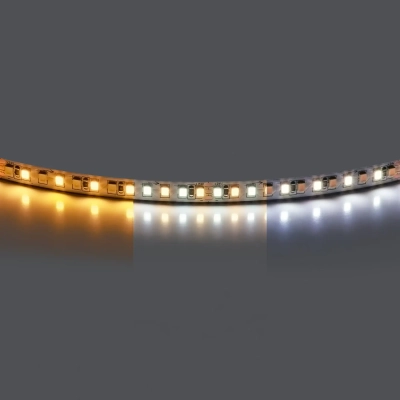 420820 Лента LIGHTSTAR LED 24V 20W 168leds/M 2000LM/M WW+W IP20 1 шт = 5м