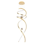 Подвесная люстра Arte Lamp EUPHORIA A2964SP-82PB, 1хLED