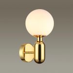 4669/1W PENDANT ODL22 471 золотой/стекло Бра G9 1*40W OKIA