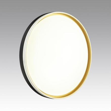 7619/DL PALE SN 160 Светильник пластик/черн./золот. LED 48Вт 3000-6300K D390 IP43 пульт ДУ SAVI