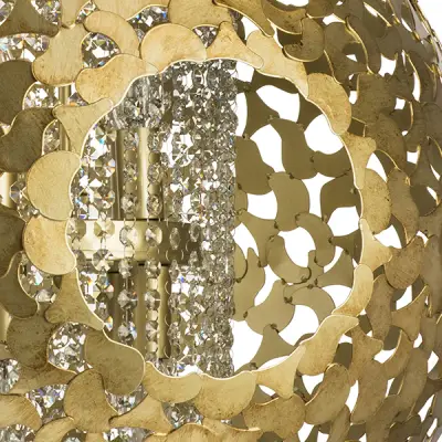 727081 Люстра VERONA 8х40W E14 ЗОЛОТО/ПРОЗРАЧНЫЙ Lightstar