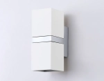 Настенный светильник FW245/2 WH/CH белый/хром GU10*2 max 12W 155*61*80
