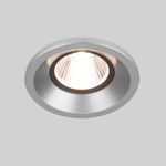 Встраиваемый точечный светодиодный светильник Kita 7W 4200K серебро 25024/LED