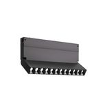 ST686.436.09 Св-к трек. Черный LED 1*9W 3000K 700Lm Ra&gt;90 34° IP20 L258xW26xH137 220V
