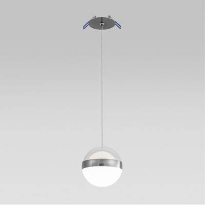 5037/12L L-VISION ODL24 389 никель/прозрачн/молочный/металл/акрил Подвес LED 12W 4000K 600лм RONI