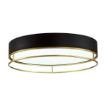 7723/100L AVRA LED SN 055 Светильник металл/пластик/белый/черный/золотой LED 100Вт 3000-6000K D600 IP20 пульт ДУ LOFTY