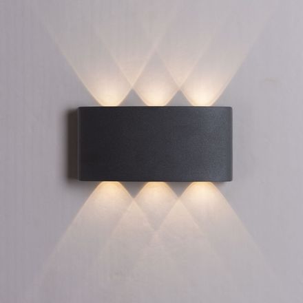 Фасадный светильник Arte Lamp BOSTO A3722AL-2BK, LED