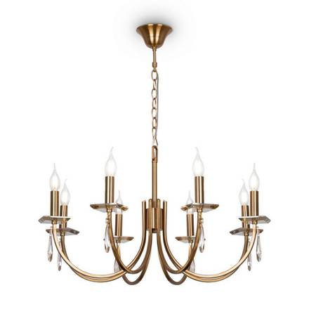 Люстра Forte FR1006PL-08G, E14х8. TM Maytoni