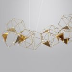 5086/64L L-VISION ODL25 503 античная бронза/металл Люстра LED 64W 4000K 3800Лм TRELLIS
