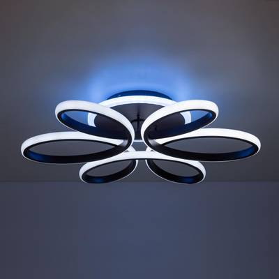 Citilux Сезар Смарт CL233A155E RGB Умная люстра Венге
