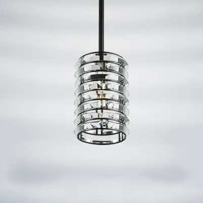 746018 Люстра AMERIGO 1х40W E14 УМБРА ПРОЗРАЧНЫЙ Lightstar