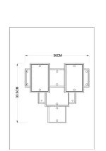Настенный светильник Arte lamp THEEMIN A4068AP-3SG, 3хE14