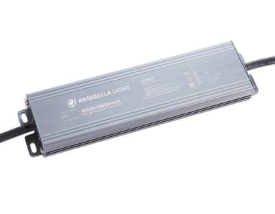Блок питания для светодиодной ленты 12V 150W IP67 12.5A 110-220V 220*52*20 GS9864