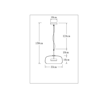 Подвесной светильник Arte Lamp PADOVA A2404SP-33SM, 1хLED