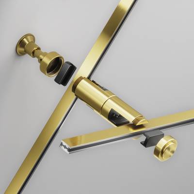 Крепление настенное Wall двойное Flarity латунь, TRA155CW-D1-BS. TM Maytoni