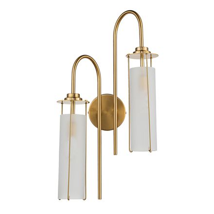 Настенный светильник Indigo 11038/2W Brass, 2хE14
