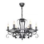 Подвесная люстра Palermo 2162-6P, 6*E14*40W. ТМ F-Promo