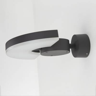 Citilux CLU03W LED Уличный настенный поворотный светильник Графит