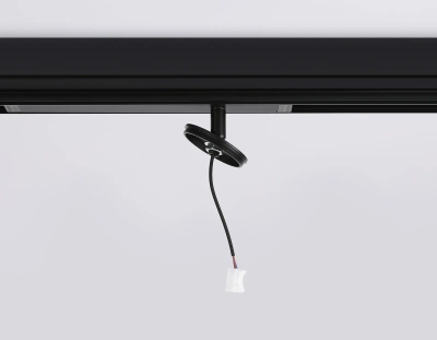 Крепеж трековый для корпуса DIY D60mm Magnetic 220V A2545 BK черный 232*60*80