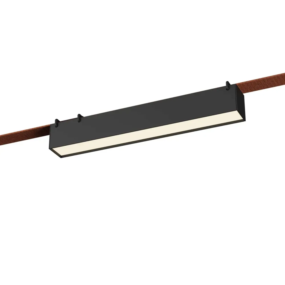 ST456.446.12 Св-к трек. Черный LED 1*12W 4000K 670Lm Ra90 120 IP20 L323xW40xH45 48V